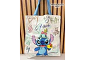 BOLSA DE MANTA DISEÑO STITCH