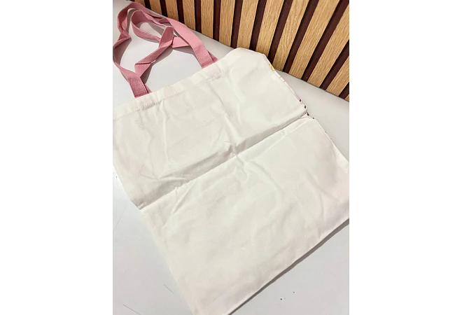 BOLSA DE MANTA DISEÑO STITCH