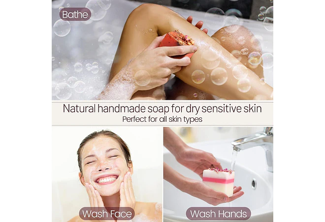 JABÓN ARTESANAL DE ACEITES ESCENCIALES  🧼