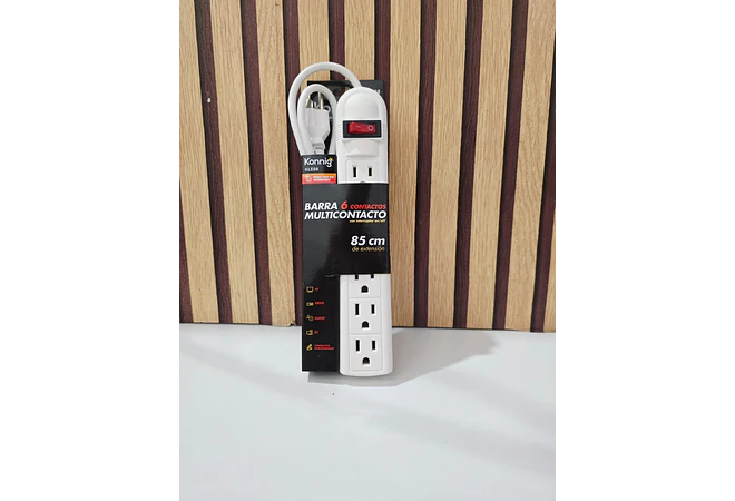 MULTICONTACTO CON 6 SALIDAS 🔌