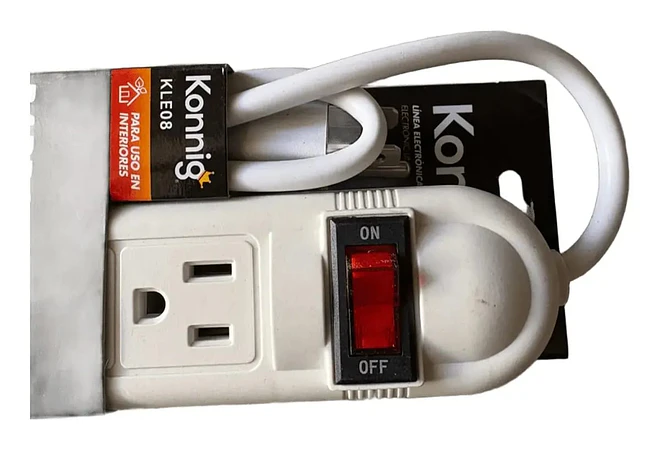 MULTICONTACTO CON 6 SALIDAS 🔌