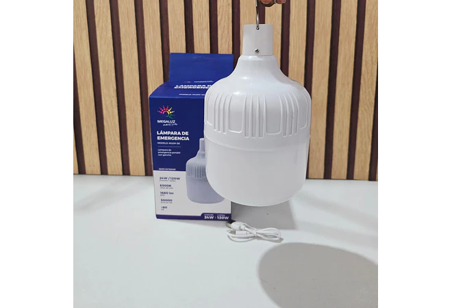 FOCO RECARGABLE GRANDE MOD# MLEM-07 💡