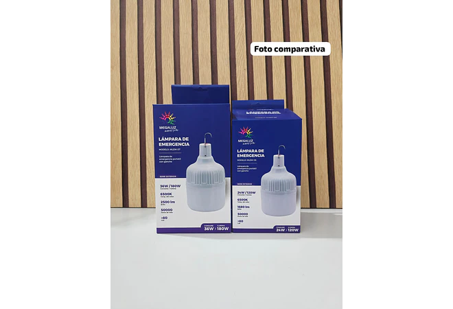 FOCO RECARGABLE GRANDE MOD# MLEM-07 💡