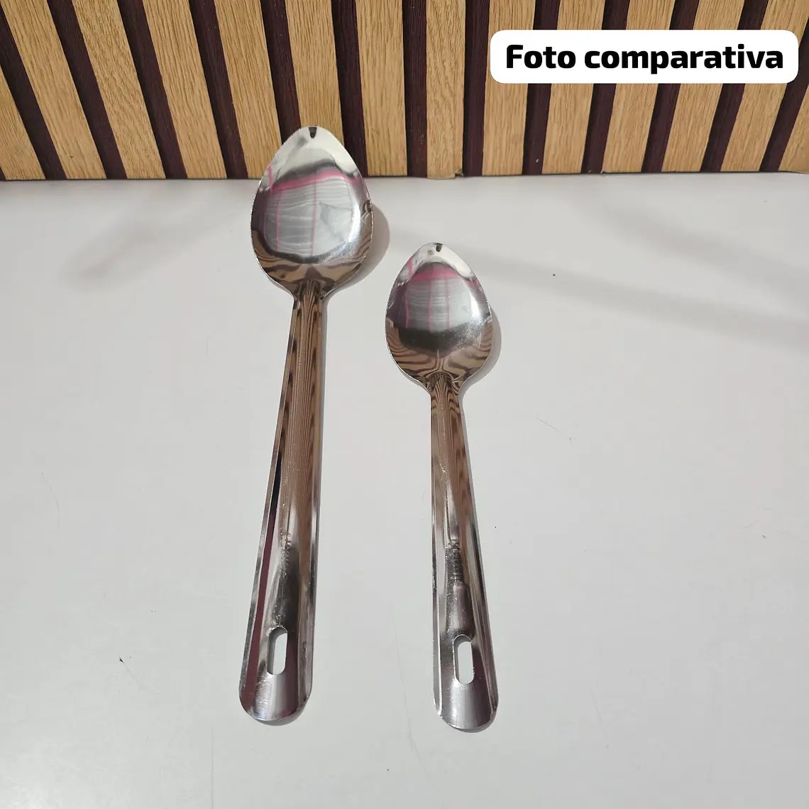 CUCHARA DE ALUMINIO GRANDE O MEDIANA 🥄 1