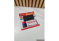 SET DE MARCADORES PARA PIZARRÓN CON BORRADOR MOD# C-882