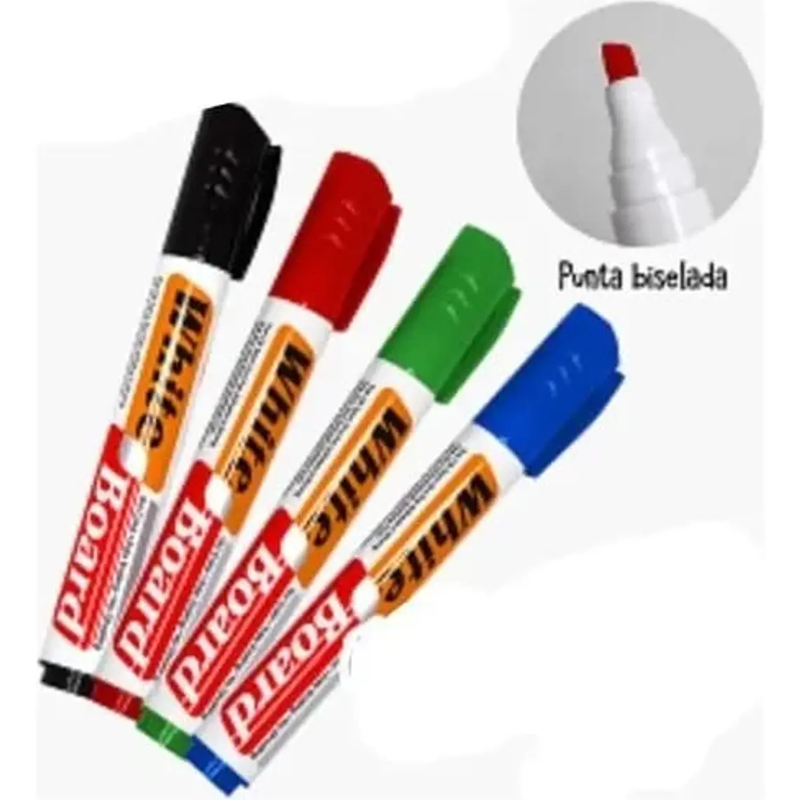 SET DE 4 MARCADORES PARA PIZARRÓN MOD# C-882  📑 4