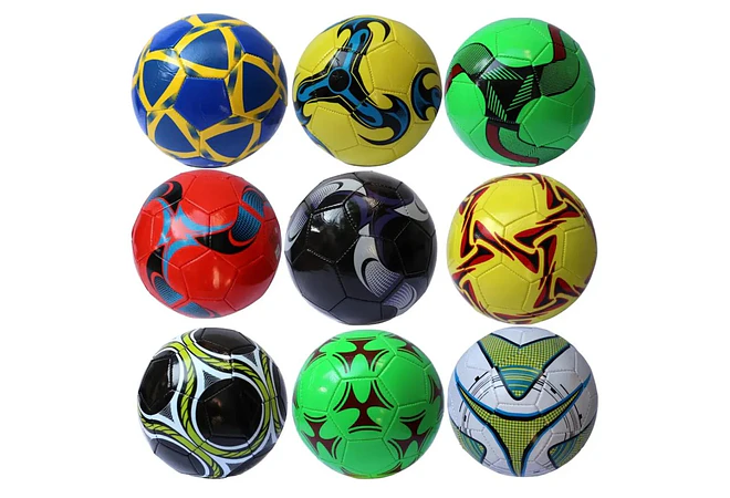 BALÓN #5 DE FÚTBOL VARIOS COLORES AL AZAR MOD# B100  ⚽- COPIAR