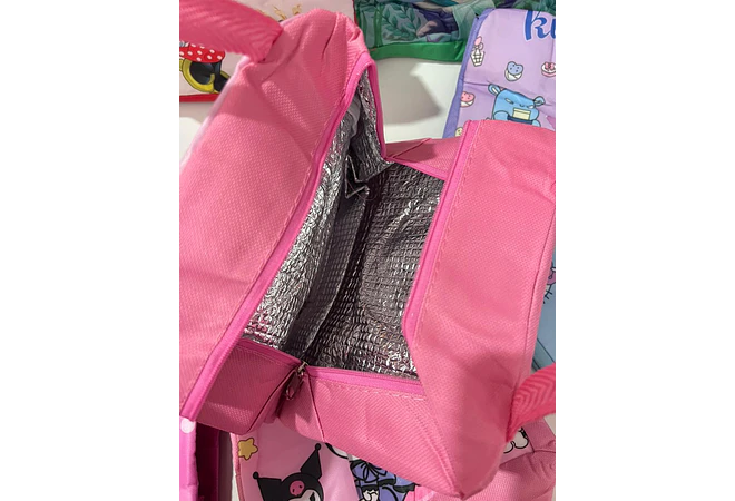 LONCHERITAS TÉRMICAS VARIOS PERSONAJES NIÑO O NIÑA AL AZAR🥪🍬