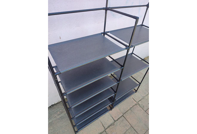 PERCHERO/ORGANIZADOR NEGRO PARA ZAPATOS MOD# YH6604-2👚🗄️