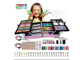  ESTUCHE CON KIT DE DIBUJO PROFESIONAL DE PINTURAS MOD# PL145 