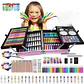  ESTUCHE CON KIT DE DIBUJO PROFESIONAL DE PINTURAS MOD# PL145  - Miniatura 1