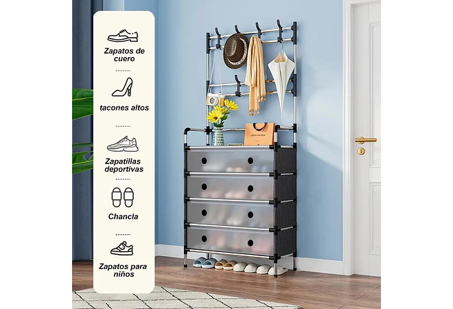 PERCHERO/ORGANIZADOR PARA ZAPATOS  👟🗄️