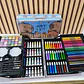 🫟🎨ESTUCHE CON KIT DE DIBUJO PROFESIONAL DE PINTURAS(CAPIBARA O STITCH) MOD# PL145🧩 - Miniatura 2