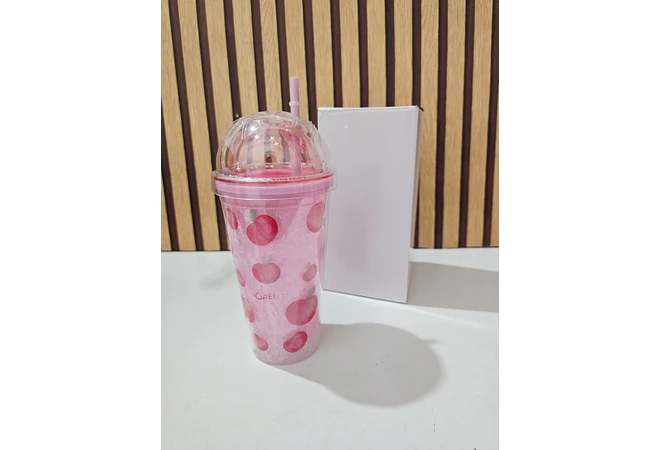 VASO DE HIDROGEL DISEÑO FRESA DE ML MOD#🍓