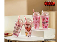 VASO DE HIDROGEL DISEÑO FRESA DE ML MOD#🍓