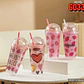 VASO DE HIDROGEL DISEÑO FRESA DE ML MOD#🍓 - Miniatura 1