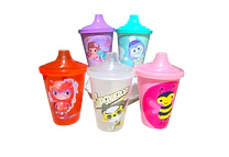 VASITO DE 340ML CON PIPETA ECONÓMICO PLASDIL MOD# 02  🐻