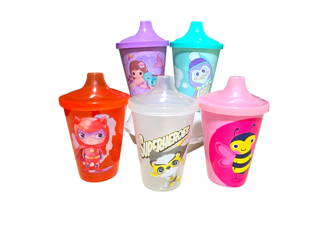 VASITO DE 340ML CON PIPETA ECONÓMICO PLASDIL MOD# 02  🐻