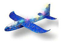 AVIÓN PLANEADOR DE UNICEL CON LUZ LED  MOD# ST-027B(AL AZAR)  🛩️