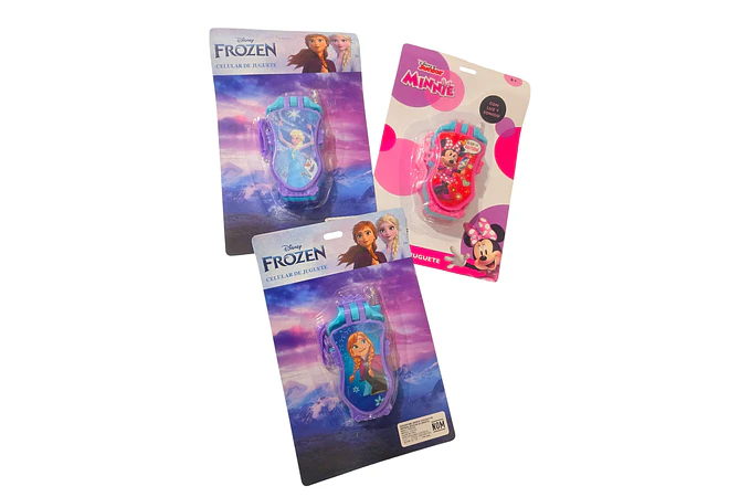 TELÉFONO CON SONIDO VARIOS PERSONAJES MOD# T377500 otros