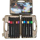 ESTUCHE CON PLUMONES ACRYLIC MARKER DE 12, 36 Y 48 PZ MOD# MKB-13, 15 Y 16 🎨🫟 - Miniatura 4