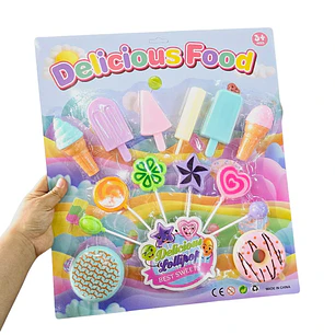 SET DE PALETAS Y HELADOS GRANDE MOD#06251