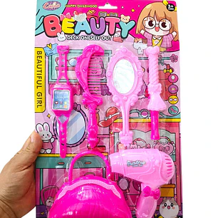 JUGUETE SET DE ACCESORIOS O BELLEZA PARA NIÑAS (BEAUTY AL AZAR) MOD# HP1203142 O 045  🥰