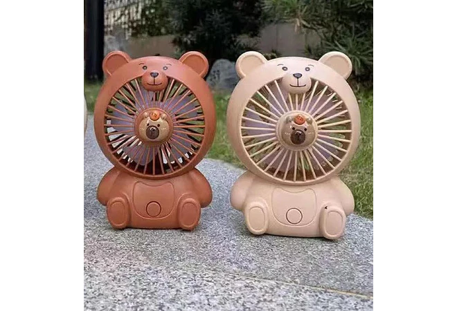 VENTILADOR CARGABLE OSITO SENTADO MOD# 93186