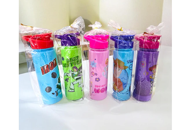 BOTE PARA AGUA 500ML ECONÓMICO PERSONAJES MOD# ARB-8/I