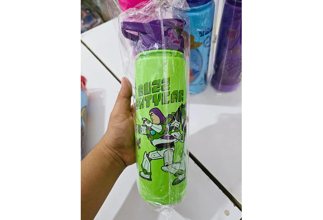 BOTE PARA AGUA 500ML ECONÓMICO PERSONAJES MOD# ARB-8/I