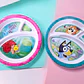 PLATO MELAMINA CON 3 DIVISORES PERSONAJES MOD# ADP-1 - Miniatura 1