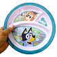 PLATO MELAMINA CON 3 DIVISORES PERSONAJES MOD# ADP-1 - Miniatura 3