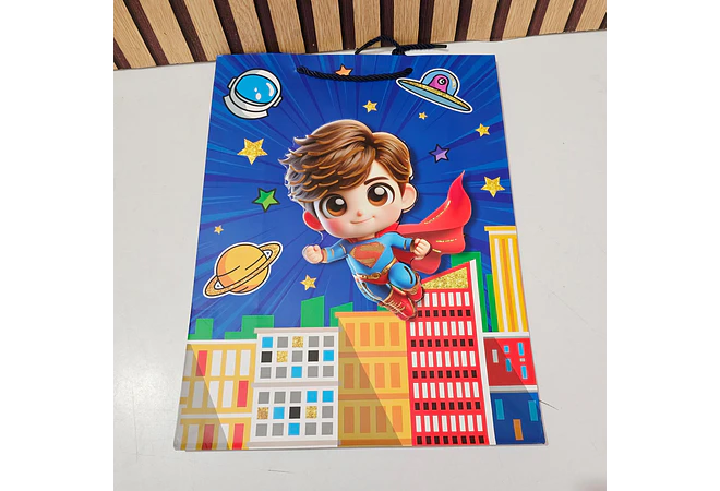 BOLSA GRANDE PARA REGALO NIÑO (AL AZAR) MOD# LPD-3964C