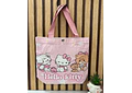 BOLSITA DE MANTA CON BROCHE HELLO KITTY