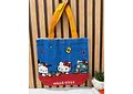 BOLSITA DE MANTA CON BROCHE HELLO KITTY