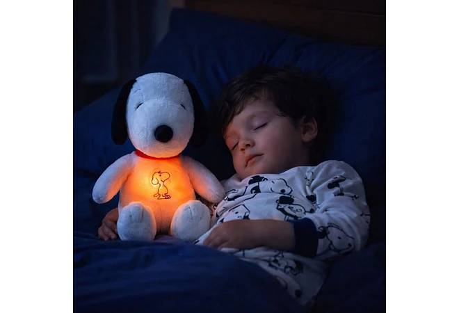 SNOPPY QUE RESPIRA CON LUZ Y SONIDO