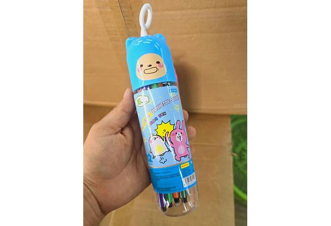 BOTECITO CON 12 PLUMONES MOD#S12-7013 o 7014