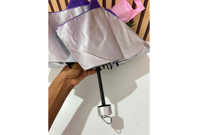 PARAGUAS DE BOLSILLO CON FUNDA MOD# B25112  ☂️☀️