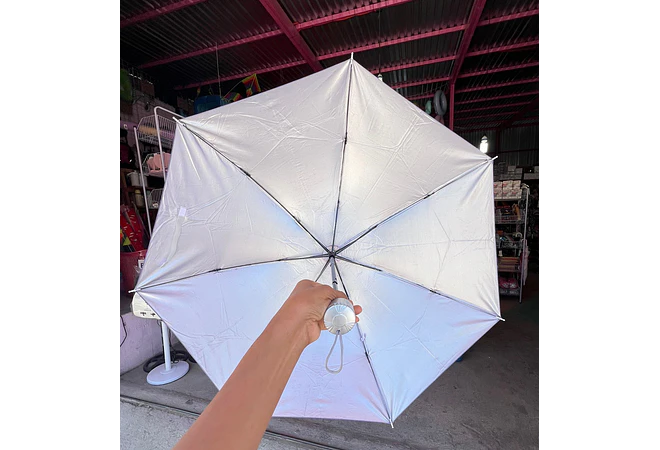 PARAGUAS DE BOLSILLO CON FUNDA MOD# B25112  ☂️☀️