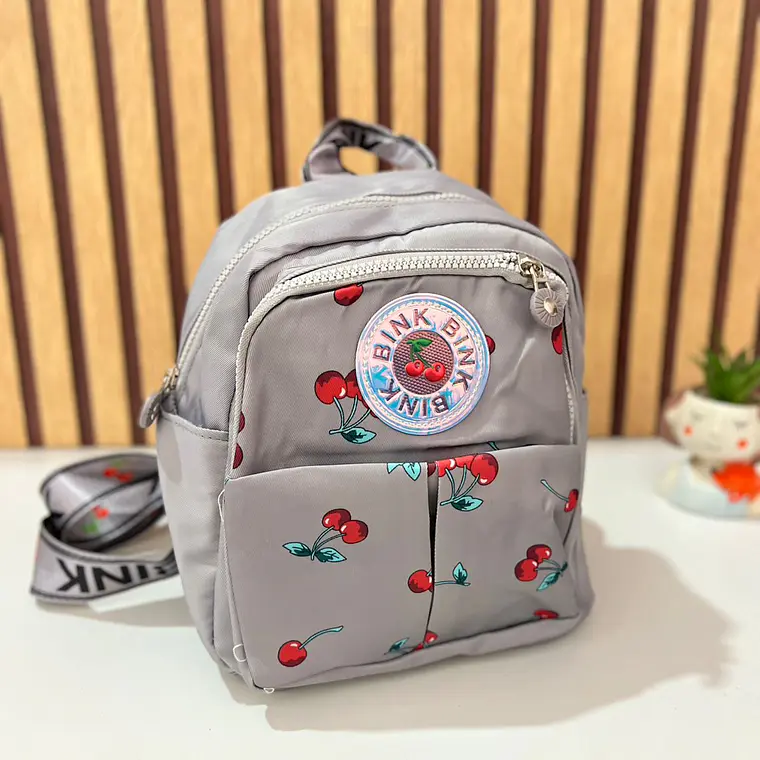 MOCHILITA ESTAMPADO CEREZAS MOD# V-1978 🎒🍒 4