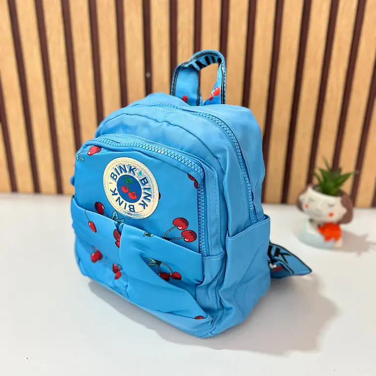 MOCHILITA ESTAMPADO CEREZAS MOD# V-1978 🎒🍒 8
