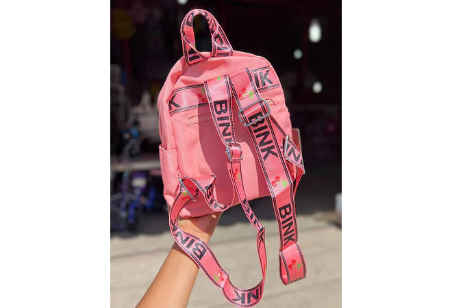 MOCHILITA ESTAMPADO CEREZAS MOD# V-1978 🎒🍒