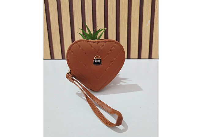 MONEDERO EN FORMA DE CORAZON MOD# WTX5-37  👛🩷