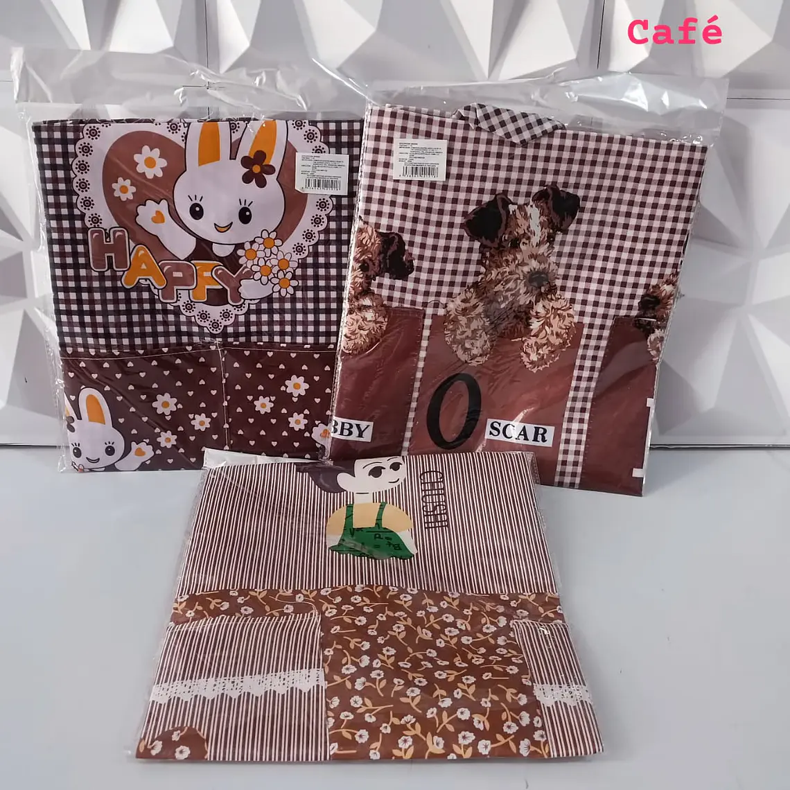 MANDIL PARA ADULTO VARIOS DISEÑOS MOD# MWQ388 4