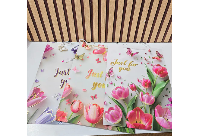 BOLSA GRANDE PARA REGALO MOD# LSLD-008C, 9C, 6C, 20C  🎁✨