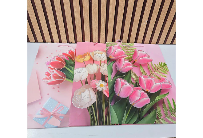 BOLSA GRANDE PARA REGALO MOD# LSLD-008C, 9C, 6C, 20C  🎁✨