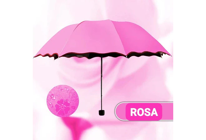 SOMBRILLA MÁGICA DE BOLSILLO COLORES LISOS