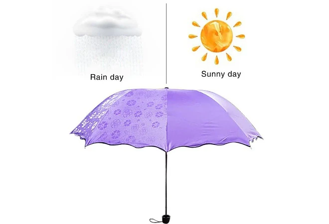 SOMBRILLA MÁGICA DE BOLSILLO COLORES LISOS