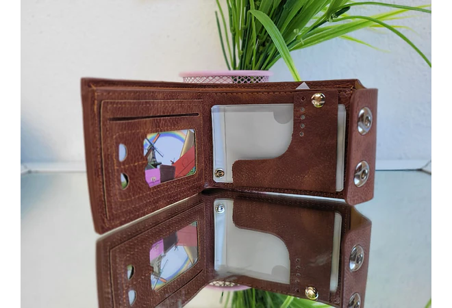 CARTERA PARA CABALLERO MOD# ZP-4 EN CAJITA