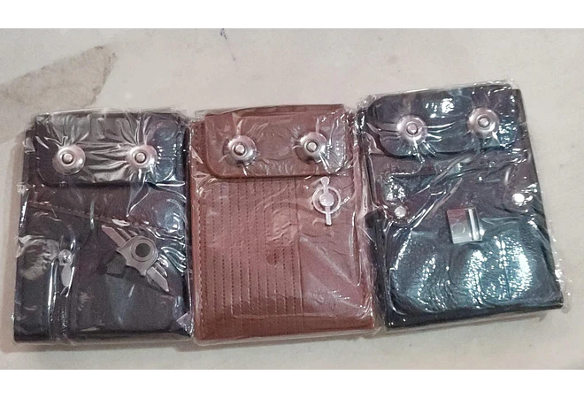 CARTERA PARA CABALLERO MOD# ZP-4 EN CAJITA